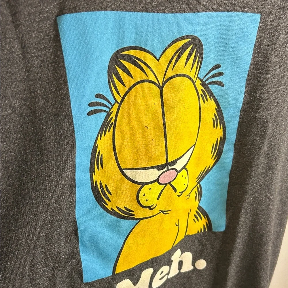 Garfield Graphic Charcoal T-Shirt - Picture 3 of 5